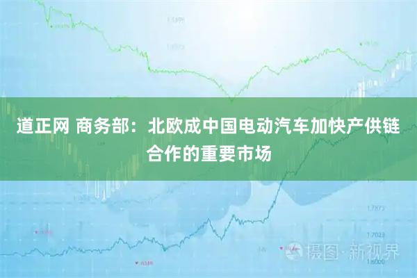 道正网 商务部：北欧成中国电动汽车加快产供链合作的重要市场
